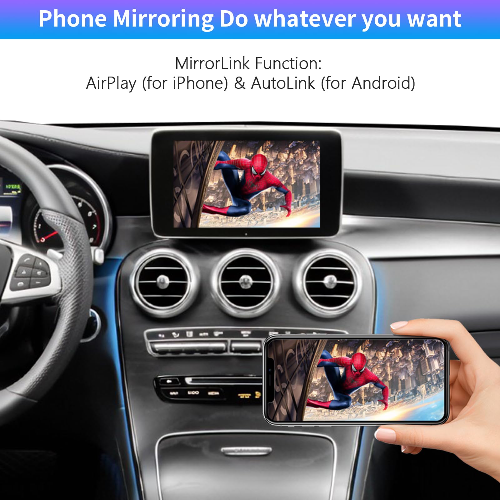 Amazon.co.jp: Road Top ワイヤレス CarPlay インターフェイス